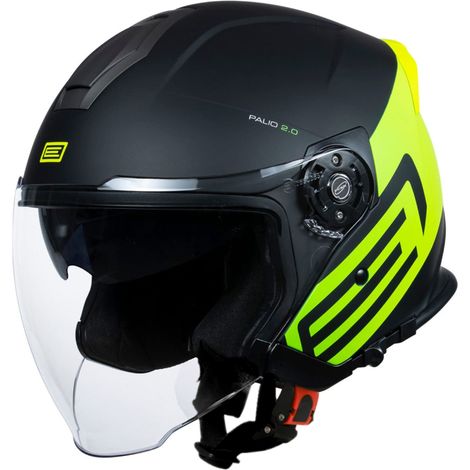 ORIGINE PALIO 2.0 SCOUT Helm, matt fluoreszierend gelb schwarz, XL