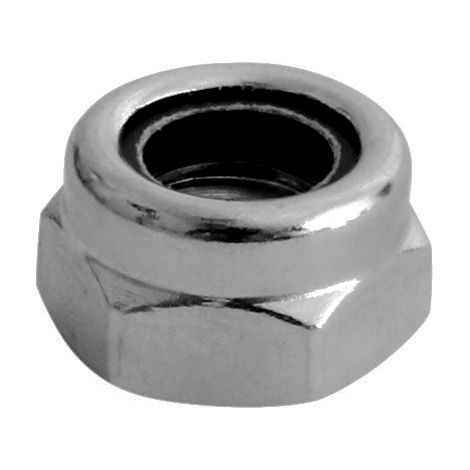 TIMCO Nylon Insert Nuts Type T DIN985 A2 Stainless Steel - M6