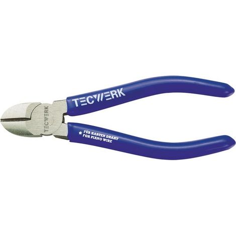 TECWERK Seitenschneider L.140mm Kopf pol.Ku.-Überzug TECWERK (1/2)