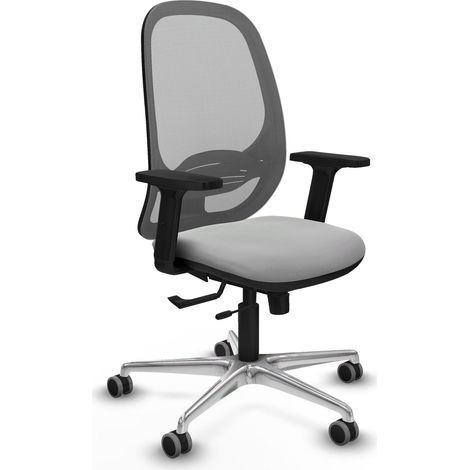 Bürostuhl piqueras y crespo Cilanco hellgrau Kunstleder (1/2)