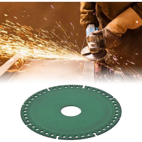 Lame de scie multifonctionnelle de 100 mm pour meuleuse d'angle en céramique et verre avec disque de coupe diamanté (1/5)