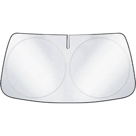 Pare-soleil de pare-brise pour voiture, protection UV, isolation thermique, pliable, 150 x 80 cm / 59 pouces (1/4)