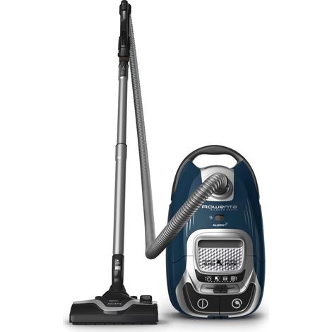 Rowenta RO7451 Aspirapolvere con Sacco Silence Force Effitech, Potenza 400W, Capacità XXL 4.5L, Potente e Silenziosa, Sistema di Filtraggio Allergy+, Spazzola Power Air e Motore Effitech (1/4)