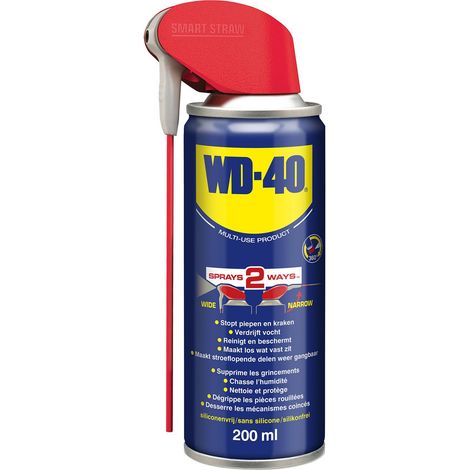 Lubrifiant wd40 multi-use product with smart straw lubrifiant précis 200ml