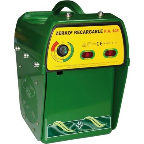 Zerko ricaricabile con/batteria 12 V 18 AH e caricabatterie