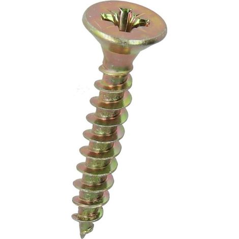 Vis pour panneaux d'aggloméré Ø 5 x 30 mm avec empreinte cruciforme