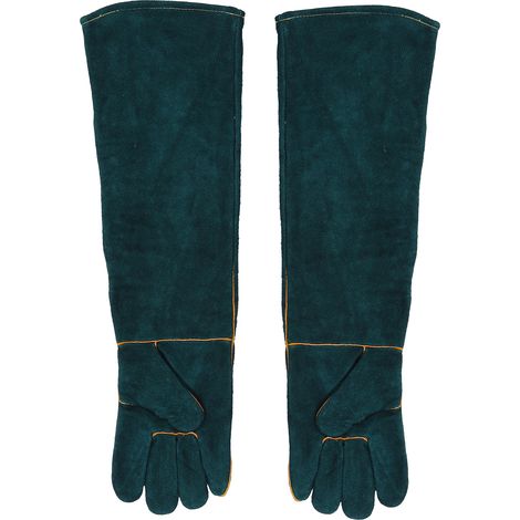 Gants anti-morsures pour la manipulation d'animaux, gants anti-griffures pour le dressage de chiens, gants pour reptiles et serpents (L) (1/5)