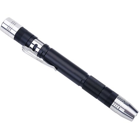 Mini lampe torche portable en alliage d'aluminium, légère et fonctionnelle, idéale pour une utilisation en extérieur. (1/5)