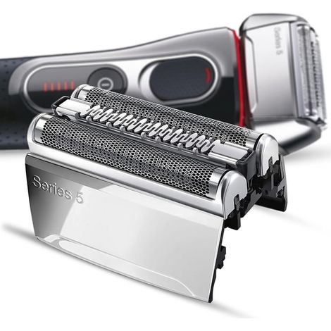 Scherkopf 52S Serie 5 für Braun S5 Rasierer, Nass- und Trockenscherkopf der Serie 5, kompatibel mit den Modellen 5190cc, 5020, 5030, 5040, 5050, 5070 und 5090