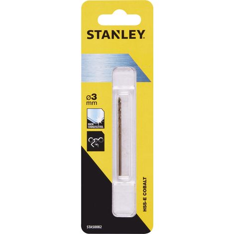 PIRANHA STANLEY STA50082 (X50082) PUNTA AL COBALTO 3 MM- STANLEY- 1,0 pz