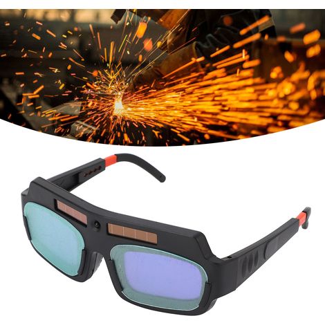 Lunettes de soudage YZ06 à activation optique, lunettes de protection spéciales pour le soudage à l'arc sous argon, lunettes de soudeur, protègent contre l'arc électrique et la lumière intense (1/5)