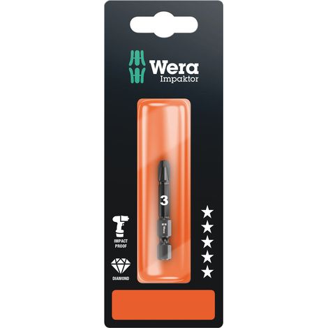 Embouts IMP DC Impaktor SB 855/4 IMP DC PZ 3 x 50 mm SB WERA - 05073962001 (1/5)