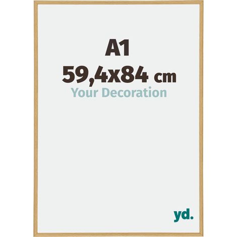 Cadre Puzzle A1 - 59.4x84 cm - Hêtre Clair - Plastique - Annecy. (1/5)