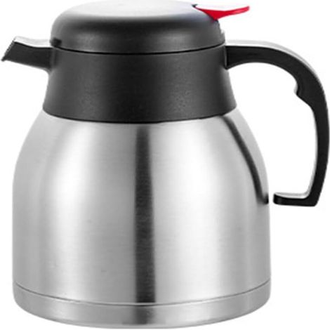 Thermoskan - 1 5 L - Doble Pared - Acero Inoxidable 18/8 - Para Café Té Y Bebidas Frías - Diámetro 14 Cm Altura 22 Cm (1/5)