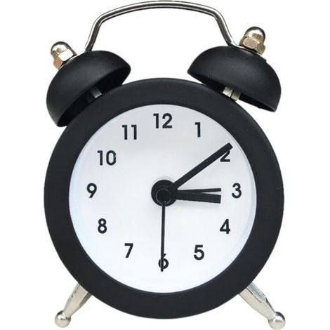 Mini Réveil à Quartz,Réveil Matin avec Petit Cadran de 5 CM,Réveil à Piles Bouton,5 CM Réveil Vintage,pour Chambre, Enfants,Garçons,Filles (1/5)