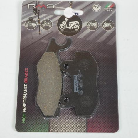 Plaquette de frein RMS pour Scooter Suzuki 400 Burgman 2018 DU11A (1/2)