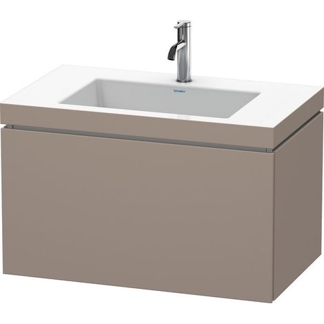 Lavabo para muebles Duravit L-Cube c-bonded con base, colgante, (1/3)