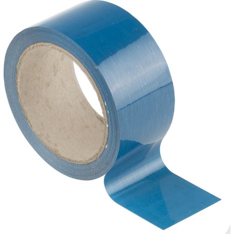 Ruban de marquage pour tuyaux Bleu PP, Vinyle, largeur 50mm x Longueur 33m ( Prix pour 1 )