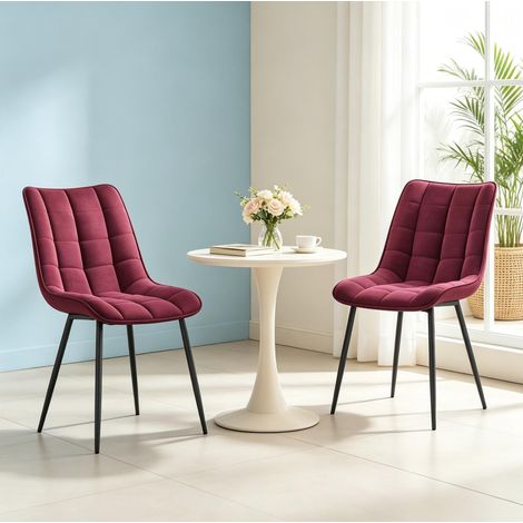 Hochwertige Polsterstühle,Stilvolle Polsterstühle,Komfortable Esszimmerstühle,Elegante Stühle,Design-Stühle(nur mit 2pcs Esszimmerstühle) (1/5)