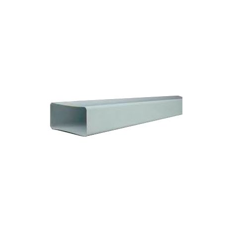Conducto recto para ventilación/extracción de humos - SIBER Medidas: 150x75x1500 mm