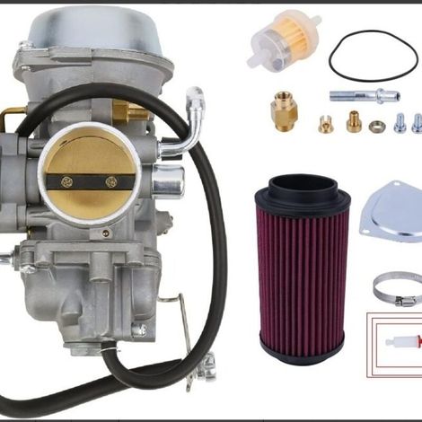 Kit de carburateur PD40J avec filtre à air pour Polaris Sportsman 500 4X4 40mm - Compatible avec moto