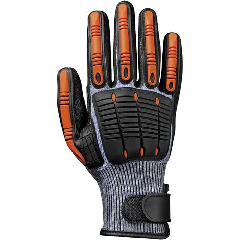 SIR SAFETY SYSTEM MAX IMPACT Gants de protection anticoupure noir Taille 11 Lot de 12 paires