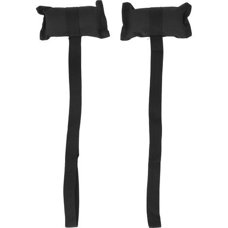Paire de roues silencieuses pour valise noire - Accessoires de remplacement pour bagages (1/5)