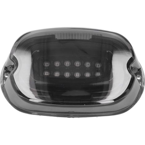 Feu Arrière LED 12V Clignotant Stop Plaque d'Immatriculation IP67 Étanche Universel Moto Rétro (1/5)