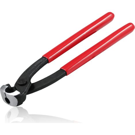 Pince de serrage d'oreille de 22,9 cm pour mâchoire avant et latérale, pince à sertir, outil de sertissage pour tuyaux en plastique, boissons, automobile, marine, moto plomberie (1/2)