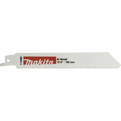 Makita P-04880 Feuille reciprop BIM 150/18Z Longueur lame de scie 150 mm 5 pc(s)