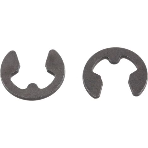 Rs Pro – Circlip type E en acier – Lot de 100 unités – Pour arbre de 6 mm – Fixation sécurisée dans espaces restreints