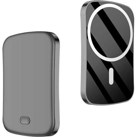 Chargeur sans fil magnétique 10000mAh batterie externe portable 15W, capacité élevée mini pack compatible iPhone 13 13Pro 13 Pro Max série 12 (1/5)