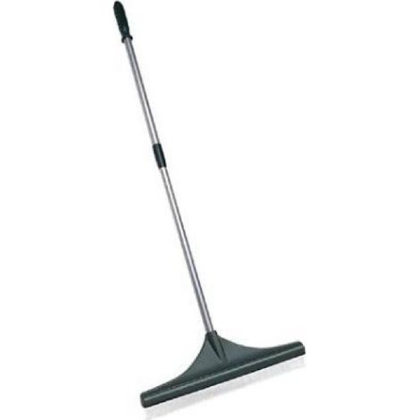 SCOPA A PETTINE PER PRATO SINTETICO 45cm SETOLE IN POLIAMMIDE CON MANICO 4F (1/10)