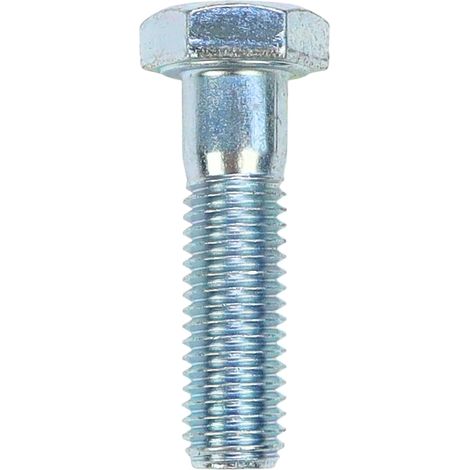 Vite a testa esagonale con filettatura parziale M12x45 classe 8.8 DIN 931 zincata bianca (1/3)