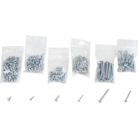 838515 Blechschrauben-Sortiment Nachfüllpackung 825 Teile