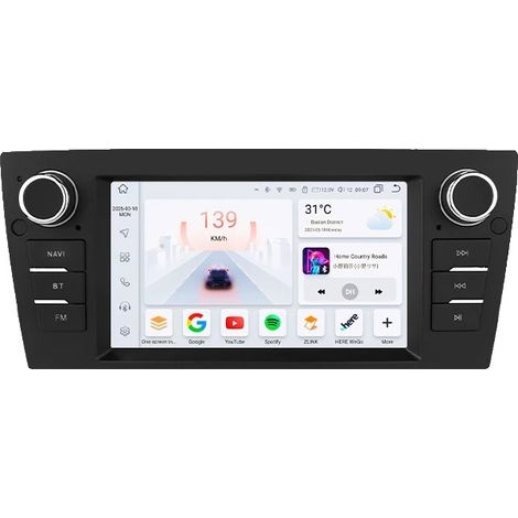 Autoradio, touchscreen, integrazione smartphone, compatibile con BMW Serie 3, design wireless, S1 add AHDC2 (1/2)