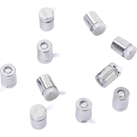 Lot de 10 mini-ampoules LED — Ampoules de rechange pour maisons de poupées Mini-spots Éclairage durable pour maisons de poupées et loisirs créatifs (1/5)