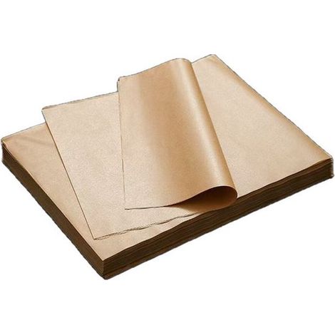 100 fogli di carta da forno non sbiancata, 30 cm x 20 cm, robusta carta antiaderente per cuocere al forno, cucinare, grigliare, preparare dolci, utilizzare in forno e in friggitrice ad aria. (1/5)