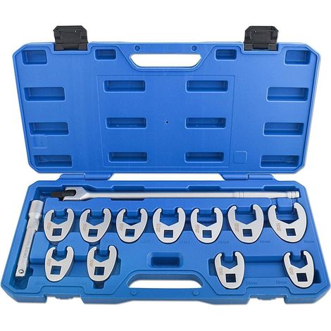 Hahnenfußschlüssel Innenvierkant 12,5mm 20-32mm Gelenkgriff 13-tlg Set (1/5)