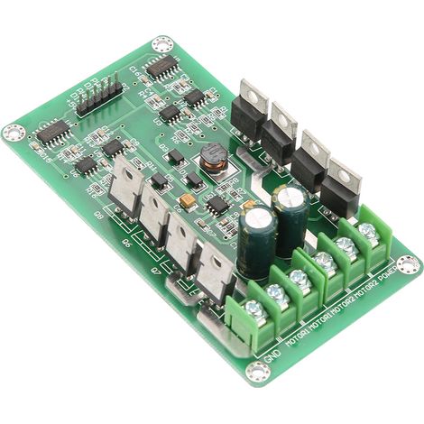 Module de commande de moteur CC double canal IRF3205, pont en H avec fonction de freinage (1/5)