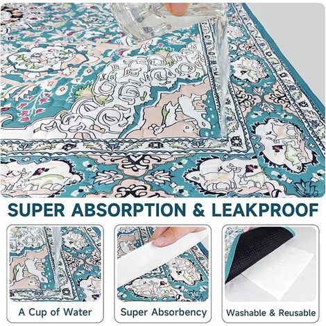 Washable Dog Hygienic Mats 92 x 92 cm Waterproof for Puppies (1/2)