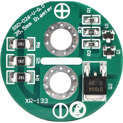 Carte De Protection Pour Super Condensateur 2.5V - Dissipation Thermique En Cuivre - Régulateur 5V - Matériau ABS - Lot De 1 (1/5)