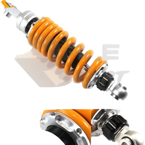 Amortisseur arrière de suspension, longueur 305 mm, type réglable, compatible avec plusieurs modèles, poids 2,5 kg, construction de haute qualité (1/5)