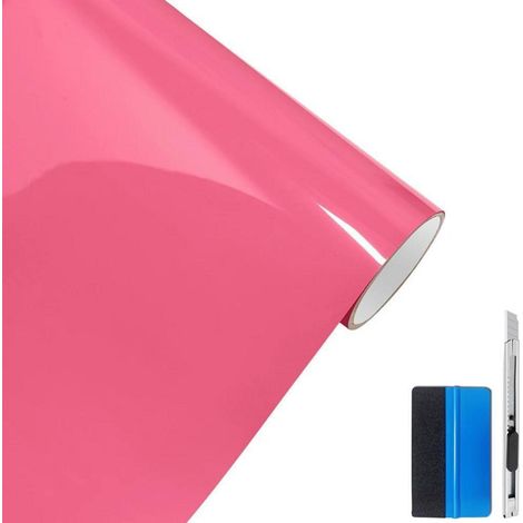 Hochglanz Vinyl Folie mit Luftkanal, 50x150cm, für Auto & Motorrad (1/5)