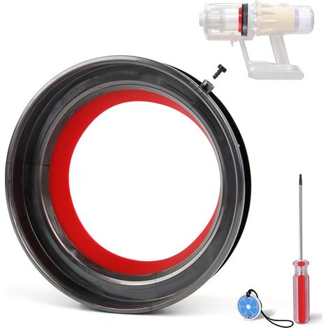 Joint d'étanchéité pour Dyson V12 Detect Slim, Joint fixe de rechange pour Dyson V12 SV18 SV20 Detect Slim aspirateur, Anneau d'étanchéité Fixe de Rechange pour V12 Detect Slim (1/5)