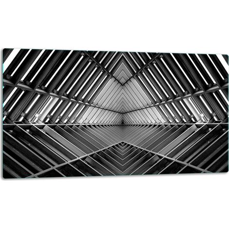 Tagliere in vetro 52x30 cm, nero (1/5)