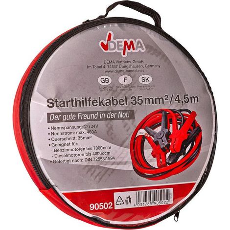 Câble de démarrage 35 mm² - 4,5 m - SHK 35/450 E