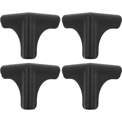Protections d'angle pour hotte et table de cuisine, lot 4 en silicone (1/5)