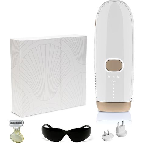 Épilateur IPL, Indolore avec Refroidissement Rapide, Épilation Durable pour Tous, Alternative au Laser, pour Corps et Zone Maillot (1/5)