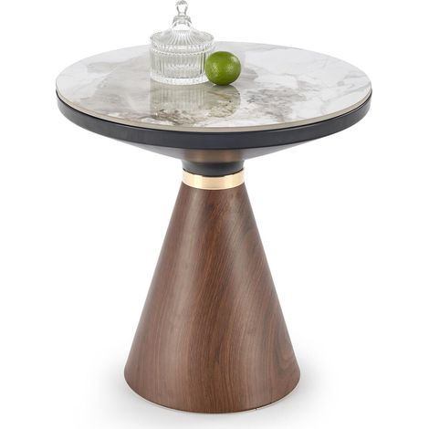 Mesa de centro Houston 1573 , 53x0x0cm, Diámetro: 50, Cerámica, Redonda